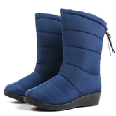 Wasserdichte, warme Pelz-Schneestiefel